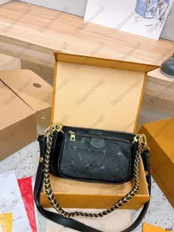 Kadın Louiseits Multi Pochette Aksesuarlar Tasarımcı Çanta Çanta Viutonits Favori Crossbody Bag Lady Marka Zinciri Akşam Omuz Çantası Cüzdan M44823