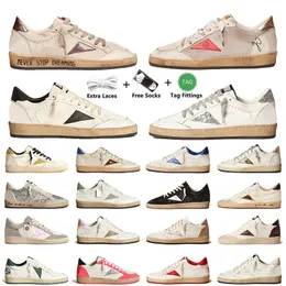 Superstars Women Shoes Designer Goldesn Brand Men New Release Italy Sneakers Sequin Classic White Do Old Dirty Casual Shoe Lace Up Woman Man Unisex