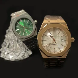 Męskie menwatch dla kobiet zegarki Sier Gold Size 42 mm 904L Stal nierdzewna zegarek zegarowy Sapphire Orologio Wysokiej jakości designerskie zegarki