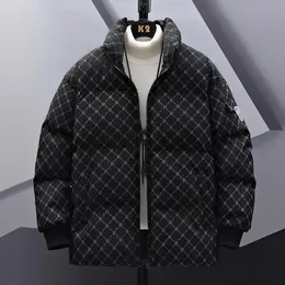 M-8xl męskie bawełniane męskie kurtki puffer kurtki zima płaszcza moda w dół parkas płaszcze