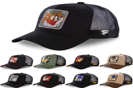 DAFFY COYOTE Mesh Snapback TAZ ROAD BUNNY Baseball Kappe Einstellbar Frauen Männer Anime Cartoon Hut Capslab Drop3855254