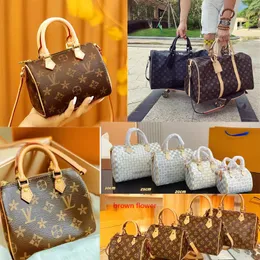 M40391/M41418 6 Rozmiar szybki torba Keepall Bagage Fashion Kobiety Pu skórzane torebki mody kobiety torby podróżne mężczyźni torebka kobiet torebka o dużej pojemności