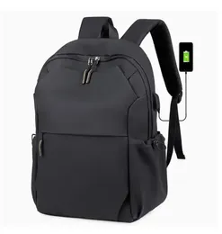 Borse scolastiche Nuovo zaino impermeabile per laptop da uomo Zaino da viaggio con ricarica USB per donna Zaino Oxford per borsa da scuola retrò da uomo Mochila 2024 Borsa 231211