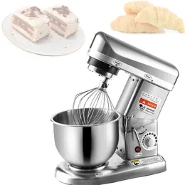 Standmixer Professionele keukenhulp Voedselblender Slagroomklopper Taartdeegmixers met kom Metal Gear Chef Machine