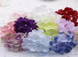 artificial silk flower decorative hydrangea heads simulation DIY flower head silk flower for wedding home decoration5039130