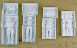 Fondant 3D People Cake Figure Mould عائلة مجموعة من الإنسان تزيين الجسم لخلق الرجال نساء أطفال بوي 2719690