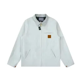 Designer Mens Jackets Vintage Casaco de lona lavado Top Pullover Carhart Pullover 100% algodão Cash de camada de trabalho Jaqueta de trabalho Carharttlys Piça da marca norte -americana SBU9