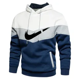 Sonbahar/Kış Moda High Street Pamuk Spor Hoodie Jumper Hoodie Nefes Alabilir Erkek ve Kadın Geometrik Desen Günlük Hoodie