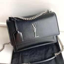 Lady Designer Sunset Omuz Çantası Luxurys El çantası Klasik Flep Sarf Kadın Çantası Kadın Zincir Tote Crossbody Moda Çantaları Deri Çanta Debriyajı Hatta Duffle Bag