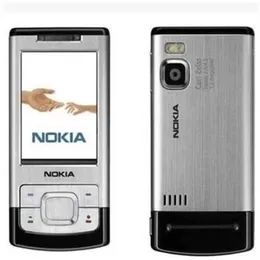 Odnowione telefony komórkowe Nokia 6500S GSM 2G Dual SIM Slajd Cover dla starszych studentów mobilefonu