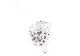 925 Sterling Silver Pick A Pearl Cage Angel Wing Locket 펜던트 목걸이 부티크 레이디 선물 K10413879926