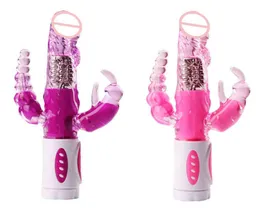 NXY Vibratoren Ganzer G-Punkt Weiblicher rotierender Doppelkopfdildo für Frauen Sexspielzeug für Erwachsene Kaninchenvibrator 01065483900