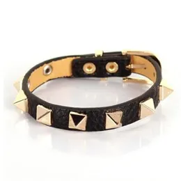 new LOVELY Fashion star style women's bracelet and candy multicolour Women strap rivet bracelet for Gift275g