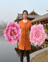 Handmade Peony Flowers Umbrella Resuable Eco Friendly Wedding Ornaments For Kids And Women Dance Performance Props Fashion 23rc4 X1060142