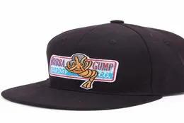 Swobodni przyjazdy Bubba Gump Shrimp Co Baseball Hat Projektanci mody Forrest Costume Cosplay Hafted Cape Cap Men i Wome5581076