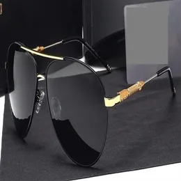 2017 óculos de sol polarizados de metal para homens e mulheres novos óculos de sol para motoristas esportivos 8815302A