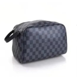 Designer de sacos cosméticos casos duplo zíper homens viajando saco de toalete mulheres lavar grande capacidade bolsa de higiene pessoal sacos de maquiagem designers de luxo