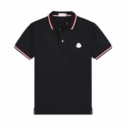 Polo masculino t-shirts designer de moda masculina feminina camisetas masculinas camisas casuais verão luxo moda respirável manga curta lapela casual wear