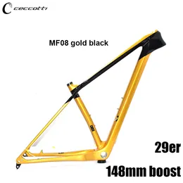 Bilbilsställen Sequel Brand T1000 Carbon MTB Frame 29er Carbonal Bike 29 Mountain 148 12mm Bicycle Framework 231211