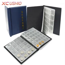 Sacos de armazenamento Coleção de moedas inteiras Livro de abertura Estoque 250 Moeda Bolso Dinheiro Penny Bag Collect Holder2314
