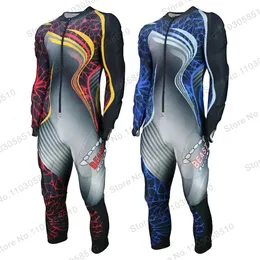 その他のスポーツ用品2023 Nieuwe Beest GS Race Pak Prestatie Heren Ski Pakken Winter Flens Jumpsuits Een Stukダウンヒルスピードセット231211