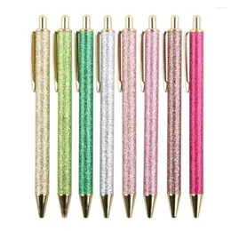 Glitter Sparkly Fancy Inspirational Ballpoint Pen Pretty Cute Pens Metal