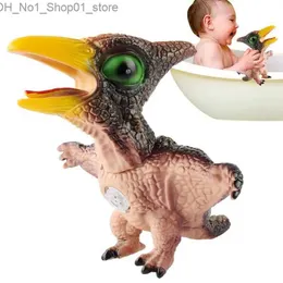 ألعاب Bath Soft Dinosaur Toys ألعاب الديناصورات الصوتية شخصيات واقعية ألعاب الديناصورات ألعاب عيد ميلاد مقاومة للهدية مع عيون لامعة لـ BO Q231212