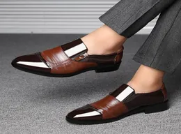 ofis ayakkabıları klasik loafer erkekler elbise ayakkabı markası sepatu slip üzerinde pria düğün ayakkabıları erkekler resmi coiffeur scarpe uomo eleganti a5615249