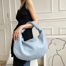 Sacs de luxe pour femmes Botteg Venetas Sac à main en cuir Top 2024 Sac à main de mode Sac à main de luxe en cuir tissé imprimé Sac à bandoulière de grande capacité Sac à main noué en PU pour femmes HBMI