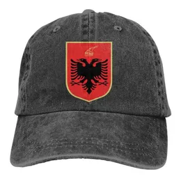 Baskenmützen Albanien Wappen Wappen Baseball Kappe Cowboy Hut Schirmmütze Bebop Hüte Männer Und Frauen251Y