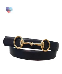 Nuleez horse bit buckle belt women real cow skin leather vintage fashion design dress decoration LJ2009213147613