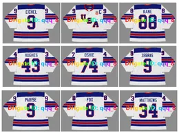 Drużyna USA Shotback Jerseys Patrick Kane Auston Matthews Jack Eichel Luke Hughes Trevor Zegras Cole Caufield Adam Fox Charlie McAvoy Brady Tkichuk Rozmiar