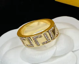 Herenring Designer Diamanten Ringen Sieraden Voor Dames Unisex Diamanten Goud Mode f Ring Dames Feest Verloving Accessoires 2205126303823