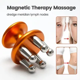 Massaggiatore per la schiena Bastone per terapia magnetica Gua Sha Massaggio anticellulite per viso Bruciare i grassi corporei Dimagrante Punto trigger Sollievo dal dolore muscolare 231211