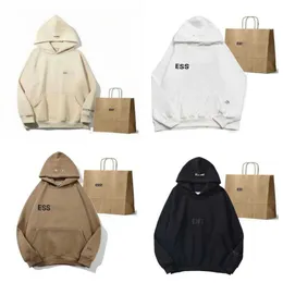 Ess Warm Hooded essent Hoodies essentialhoodies Women Men hoody Streetwear Pullover Sweatshirts Loose Hoodie Lovers Tops essentialshirt essentialhoody set g1