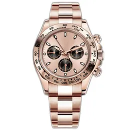 orologio da uomo per orologi da uomo orologio da uomo 40mm orologi di marca blu movimento in oro rosa orologi da donna cinturino in acciaio inossidabile luminor orologio da donna di alta qualità