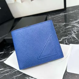 Portafoglio da uomo di design di lusso con clip pieghevole Borsa da donna nuova Clip corta alla moda Popolare combinazione di moda leggera Più colori tra cui scegliere