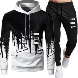 Hommes Survêtement Imprimé Designer Casual Femmes Hommes Survêtements Printemps Automne Joggers Sweats À Capuche Pantalons De Survêtement Deux Pièces Ensemble Sport À Manches Longues Sweatshirts Hommes Tops