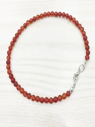 MG0146 Cała naturalna karneliana kostka Handamde Czerwony Agate Women Mala Kulki kostki 4 mm Mini Bejdia kamienia szlachetnego5660626