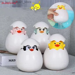 Bath Toys PB Playful Bag Baby Bathroom bath Fun Interactive toys Water spray egg Cute Duckling dinosaur Creative children's gifts UG96 Q231212