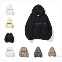 Ess Hoodies Herren Hoodie Designer Frau Mode Trend Freunde Schwarz und Weiß Grau Druck Buchstabe Traum Größe SXL