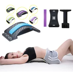 Accessories 1Pcs Back Stretcher Unisex Support Spine Pain Relief Care Relax Lumbar Retractor Waist Strain Massager2755175