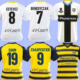 23/24 Parma Soccer Jerseys Buffon GK 2023 2024 Buffon Inglese Mihaila Karamoh Alves Gervinho Kurtic Grassi Cornelius Siligardi Football Thai Shirt