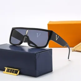 Designer occhiali da sole uomini liminati Donne in metallo venatura vintage in stile spiaggia di guida in spiaggia telaio di occhiali UV400 con scatola e 232q