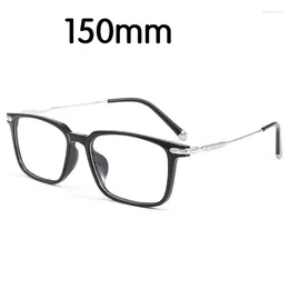 Óculos de sol Vazrobe 150mm Oversized Myopic Óculos Homens Mulheres Ultraleve Óculos Quadro Masculino Espetáculos para Prescrição Anti Azul -150 200