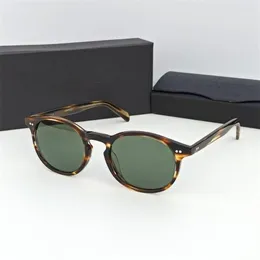 Sonnenbrille Oliver Marke Vintage Polaroid für Männer Frauen OV5241 Runde Retro Sonnenbrille Masculino291a