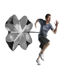 Speed Training Resistance Parachute Running Chute Power mit Tragetasche für Fußball, Fußball, Sport, Speed Training4318437