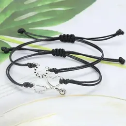 Strang 1pc geflochtenes Armband Stethoskop Lehrertag Gruß Segen Schmuck handgefertigte gewebte Armbänder DIY Geschenke College-Stile