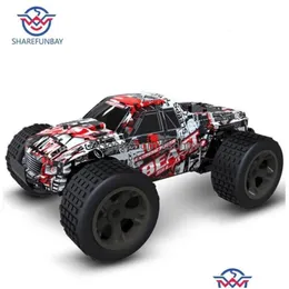 Rc Car 24G 4Ch Rock Radio S Guida con camion fuoristrada Modello ad alta velocità Veicolo Wltoys Drift Toys 2201197060180 Drop Delivery Dhyln