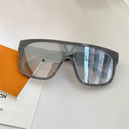 1258 neue Mode-Sonnenbrille mit UV-Schutz für Männer und Frauen Vintage Square Rahmen einteiliges Objektiv beliebte Top-Qualität kommt mit273e